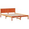 vidaXL Bed Frame Brown 140 x 200 cm Solid Pine wood