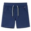 vidaXL Kids' Shorts with Drawstring Dark Blue 104