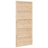 vidaXL Barn Door Natural 80 x 208 cm Solid Pine wood