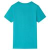 Kids' T-shirt with Short Sleeves Dark Mint 116