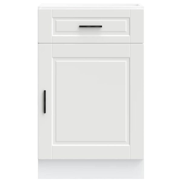 vidaXL Kitchen Base Cabinet&nbsp;Porto White Engineered Wood