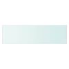 vidaXL Shelves 2 pcs Panel Glass Clear 70x20 cm