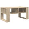 vidaXL Coffee Table Sonoma Oak 92 x 49.5 x 45 cm Engineered Wood