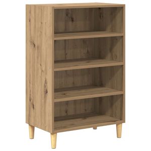 vidaXL Sideboard Artisan Oak 57 x 35 x 89.5 cm Engineered Wood