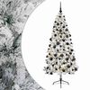 vidaXL Artificial Christmas Tree with Bauble 210 cm 300 LEDs