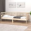 vidaXL Day Bed without Mattress Solid Wood Pine 80x200 cm