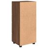 vidaXL Bathroom Cabinet Set TULUM Brown Oak 37 x 31.5 x 82 cm