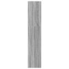 vidaXL Bookcase Grey Sonoma 40x30x152 cm Engineered Wood