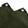 vidaXL Tarpaulin 650g / m&sup2; Olive Green 1 x 2.5 m Canvas with PVC Coating