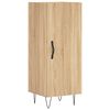 vidaXL Highboard Sonoma Oak 34.5x34x180 cm Engineered Wood