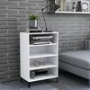 vidaXL Sideboard White 57x35x90 cm Engineered Wood