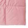 vidaXL Winter Duvet Quilted Pink 140 x 220 cm Microfiber