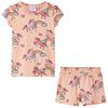 Kids'Pyjamas with Short Sleeves Light Orange 140