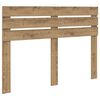 vidaXL Bed Frame Artisian Oak 160 x 200 cm Solid Pine Wood