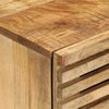 vidaXL Sideboards 2 pcs 60x34x75 cm Solid Wood Rough Mango