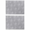 vidaXL Stair Tread Rectangular 2 pcs Silver 40 x 30 cm Aluminium