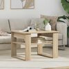 vidaXL Coffee Table Sonoma Oak 64 x 54 x 44 cm Engineered Wood
