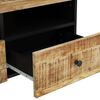 vidaXL Coffee Table 80x54x40 cm Solid Wood Mango&Engineered Wood