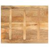 vidaXL Table Top 90x80x3.8 cm Rectangular Solid Wood Mango