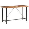 vidaXL Bar Table 180x70x107 cm Solid Reclaimed Wood