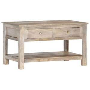vidaXL Coffee Table 82x52x47 cm Solid Mango Wood