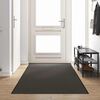 vidaXL Doormat Other Anthracite and Black 120 x 350 cm