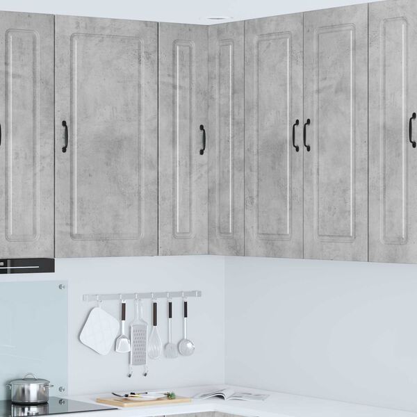 vidaXL Kitchen Cabinet Kalmar Concrete Grey 57 x 57 x 100 cm