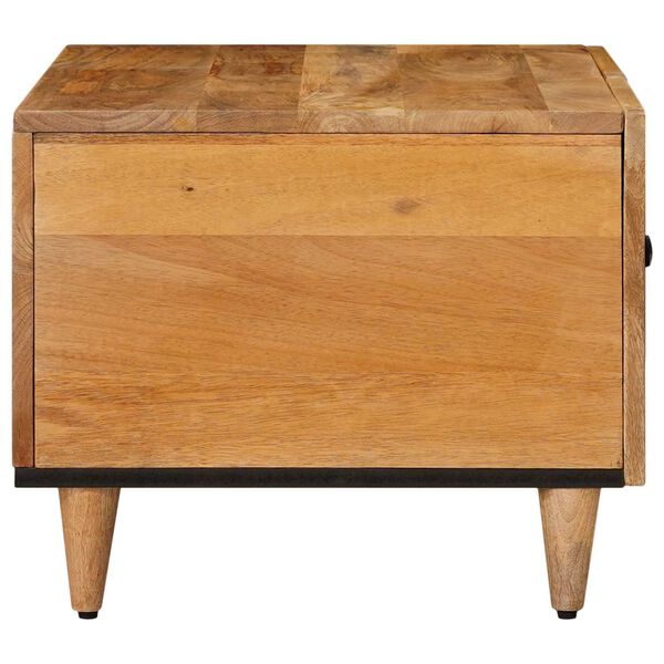 vidaXL Coffee Table Natural 80 x 50 x 40 cm Solid Mango Wood