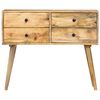 vidaXL Sideboard 85x40x71 cm Solid Mango Wood