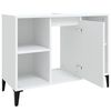 vidaXL Sink Cabinet White 80x33x60 cm Engineered Wood