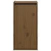 vidaXL Wall Cabinets 2 pcs Honey Brown 30x30x60 cm Solid Wood Pine