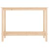 vidaXL Console Table 110x40x80 cm Solid Wood Pine
