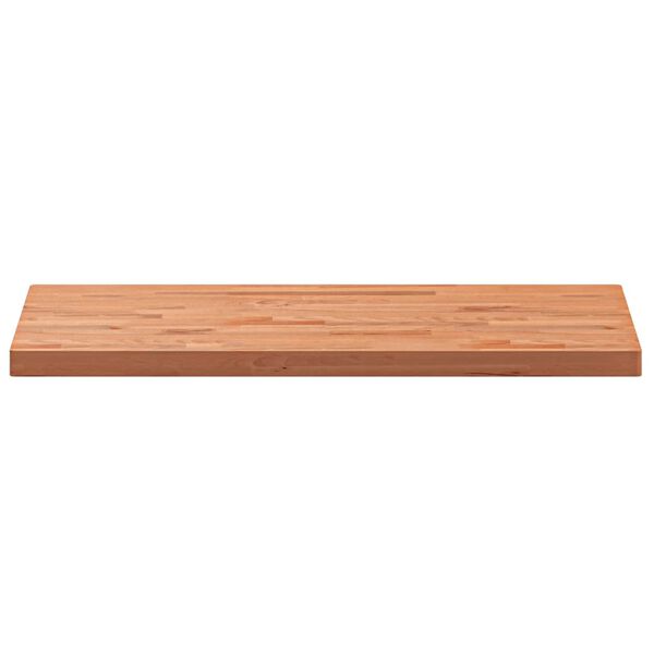 vidaXL Bathroom Countertop 100x50x4 cm Solid Wood Beech