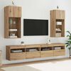 vidaXL Wall-mounted TV Cabinet Artisan Oak 40.5 x 30 x 90 cm