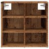 vidaXL Shoe Cabinets 2 pcs Old Wood 52x30x50 cm