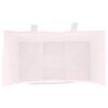 vidaXL Paper Bags 250 pcs with Handles Pink 15x8x21 cm