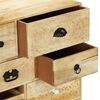 vidaXL Chest of Drawers 60x30x75 cm Solid Mango Wood