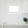 vidaXL Basement Window "RISOR" 80x50 cm Tilt&Turn DIN Right White