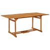 vidaXL Dining Table | Durable | Dining Table | Rectangular | Rustic | Hardwood
