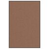 vidaXL Doormat Brown and Black 120 x 180 cm Polypropylene and vinyl