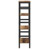 vidaXL Bookshelf Old Wood 40 x 29.5 x 115 cm Engineered Wood