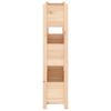 vidaXL Planter 77x25x104.5 cm Solid Wood Pine