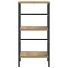 vidaXL Bookshelf Artisan Oak 40 x 29.5 x 81 cm Engineered Wood