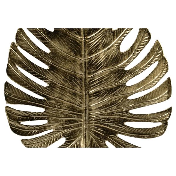 Lesli Living Decorative Leaf on Stand Gold