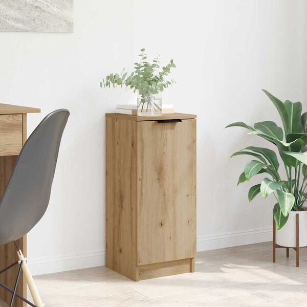 vidaXL Sideboard Artisan Oak 30 x 30 x 70 cm Engineered Wood