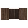 vidaXL Coffee Table Brown Oak 80x55x40 cm Engineered Wood