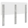 vidaXL Headboard Concrete Grey 160 cm Engineered wood