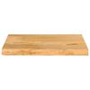 vidaXL Table Top Live Edge 50x30x3.8 cm Solid Wood Mango