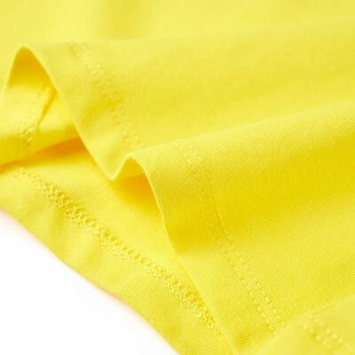 Kids' T-shirt Bright Yellow 92
