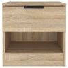 vidaXL Bedside Cabinets 2 pcs Sonoma Oak Engineered Wood